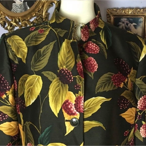 🍓HP🍓Ellen Tracy Silk and Wool Jacket - Picture 4 of 13